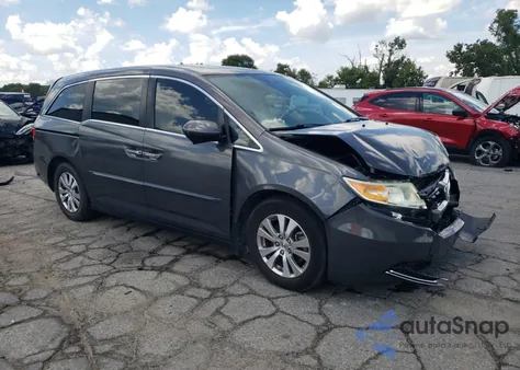 2014 Honda Odyssey Exl from USA, damaged, VIN 5FNRL5H6XEB093851